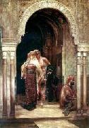 unknow artist Arab or Arabic people and life. Orientalism oil paintings  271 oil on canvas